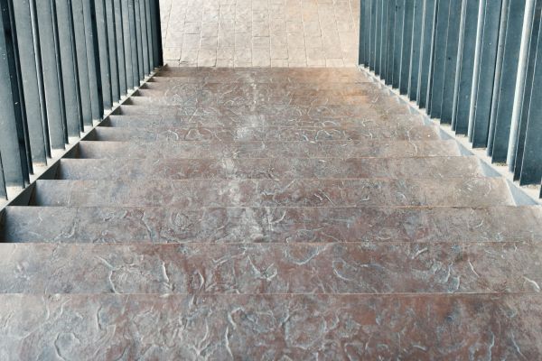 Cost of Concrete Stair Stamping in Paso Robles